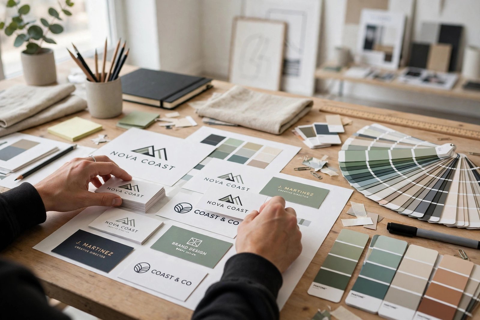 From concept to business cards in no time.